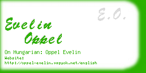 evelin oppel business card